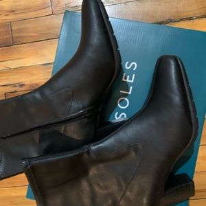 Cinnamon bootie from Aerosoles WIDE